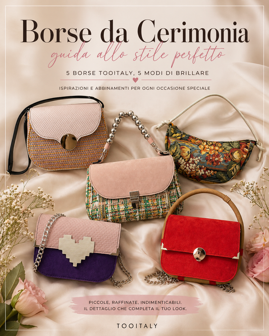 Borse da cerimonia Tooitaly: eleganza contemporanea e idee di stile