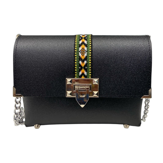 Box TOOitaly: Borsa donna Made in Italy compatta in pelle vegana con tracolla