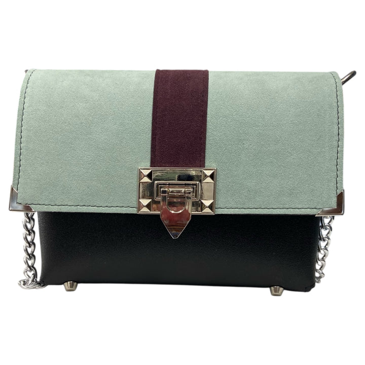 Box TOOitaly: Borsa donna Made in Italy compatta in pelle vegana con tracolla