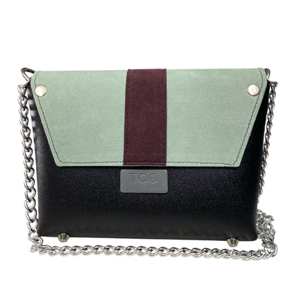 Box TOOitaly: Borsa donna Made in Italy compatta in pelle vegana con tracolla