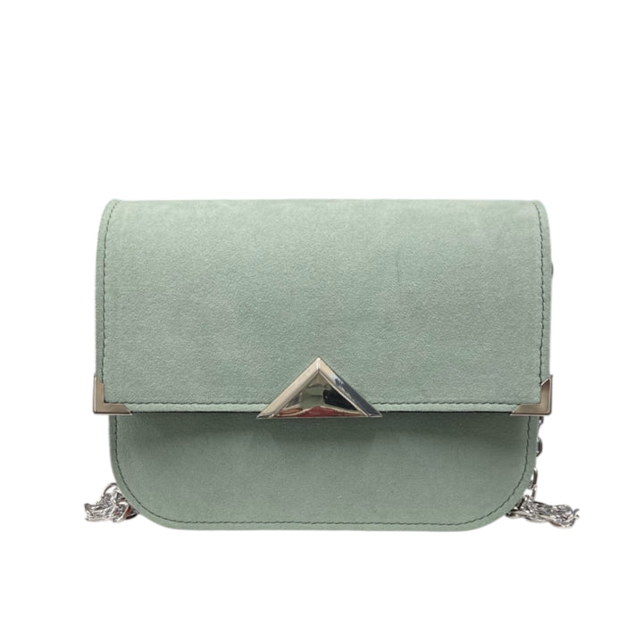 Chicca Maxi TOOitaly: Borsa donna Made in Italy compatta in pelle vegana con tracolla
