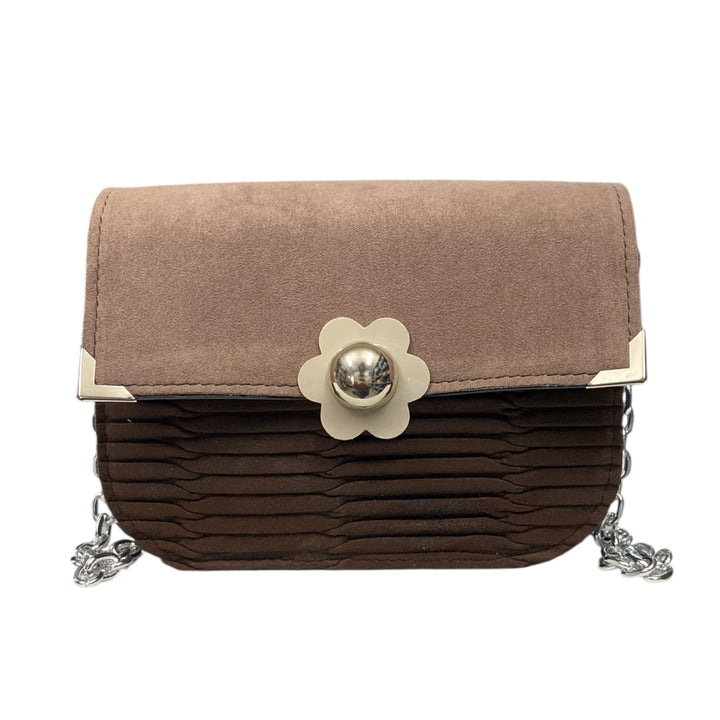 Chicca Mini TOOitaly: Messenger Bag artigianale Made in Italy compatta in pelle vegana con tracolla