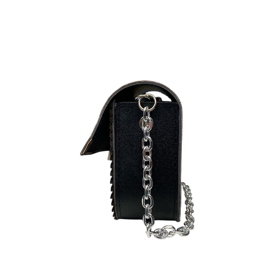 Chicca Mini TOOitaly: Messenger Bag artigianale Made in Italy compatta in pelle vegana con tracolla