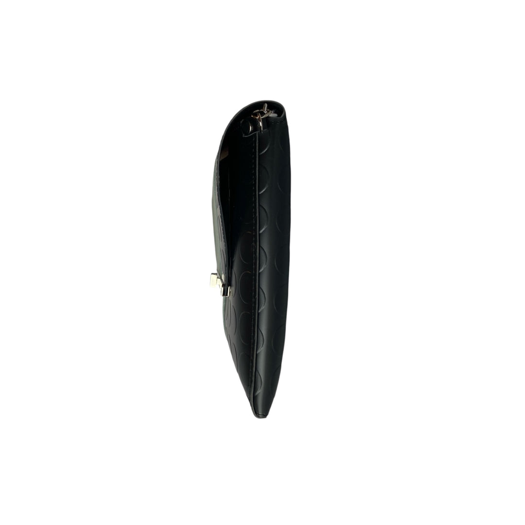 Borsa a mano e tracolla Clutch Maxi di TOOitaly, design compatto, struttura rigida in PVC rivestita in alcantara 100%
circolare o pelle ecologica