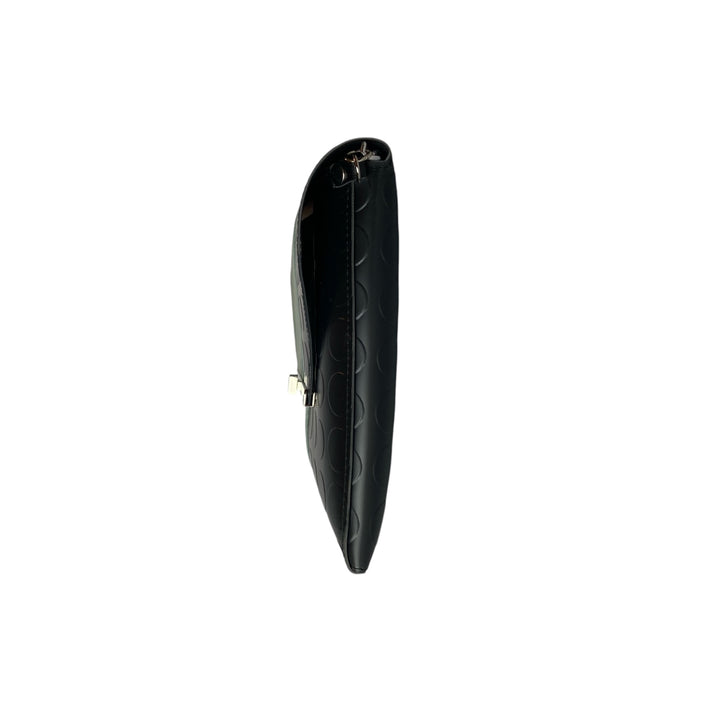 Borsa a mano e tracolla Clutch Maxi di TOOitaly, design compatto, struttura rigida in PVC rivestita in alcantara 100%
circolare o pelle ecologica