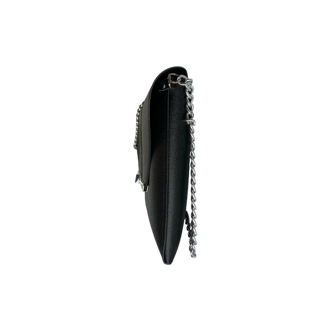 Borsa a mano e tracolla Clutch Maxi di TOOitaly, design compatto, struttura rigida in PVC rivestita in alcantara 100%
circolare o pelle ecologica