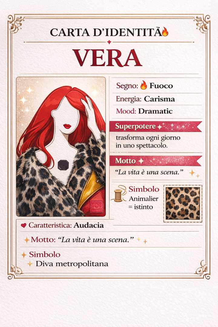 THE SIX MUSES è una capsule che non rappresenta uno stile, ma sei personalità, ogni modello è una Musa, un’energia, un carattere, un modo di stare al mondo.