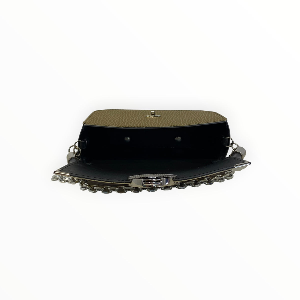 Interno della borsa Chicca XL oro diamantato TOOitaly