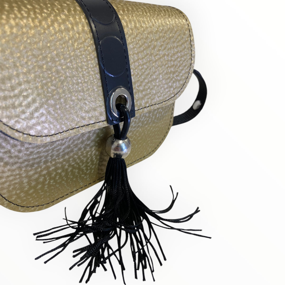 Chicca Mini Oro TOOitaly borsa a tracolla donna con nappina
