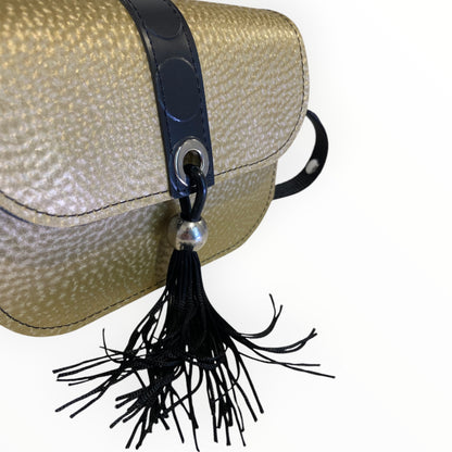 Chicca Mini Oro TOOitaly borsa a tracolla donna con nappina
