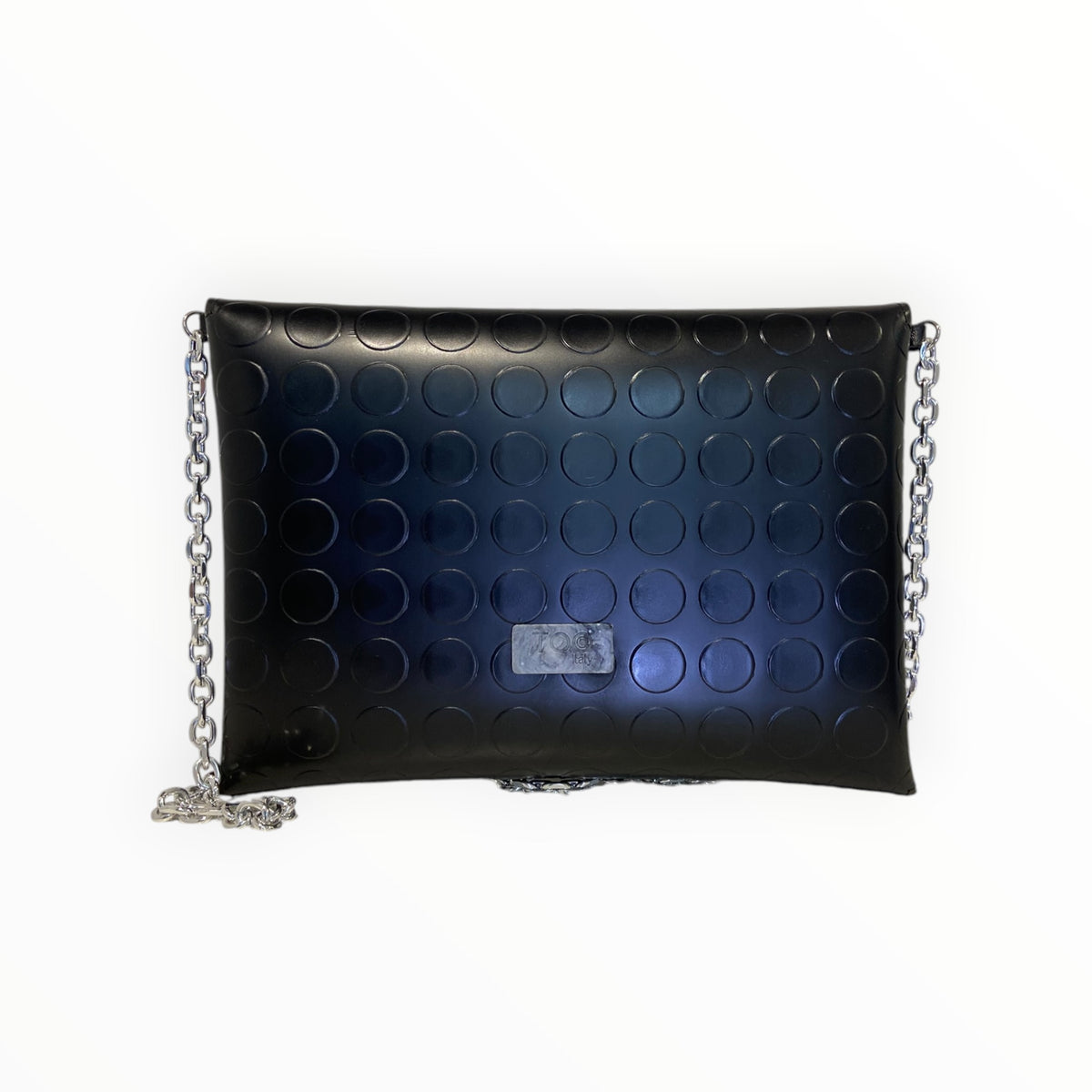 Borsa in PVC bullonato TOOitaly vista posteriore