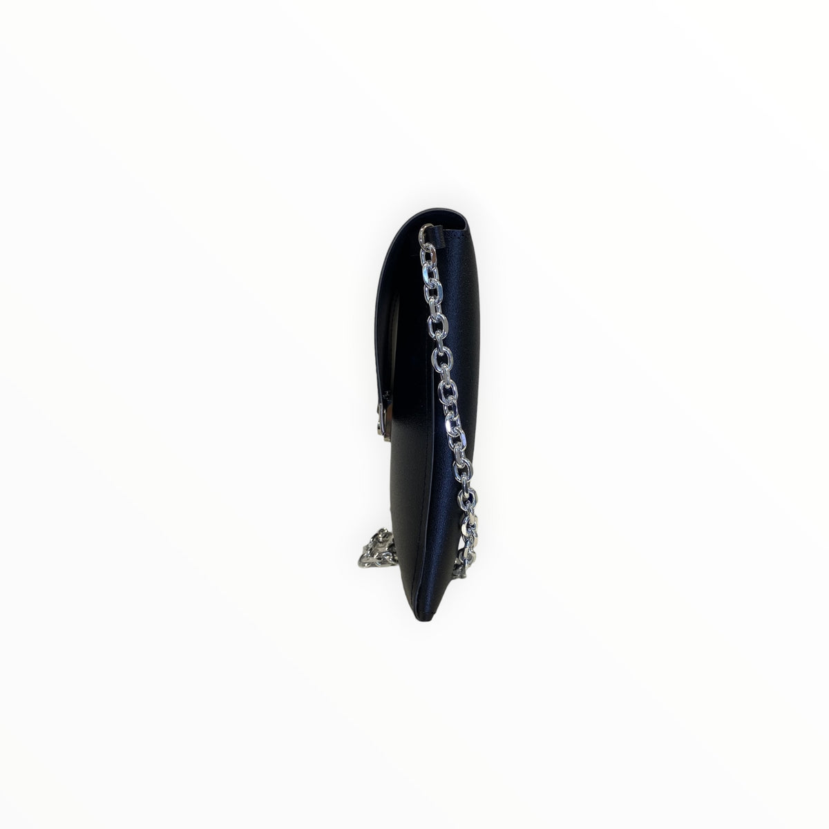 Clutch Basic TOOitaly in PVC nero vista laterale