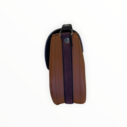Borsa a tracolla Everyday in pelle artificiale cuoio vista laterale