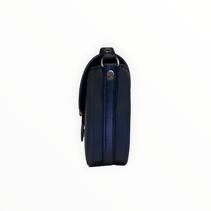 Borsa a tracolla Everyday in pelle artificiale puntinata vista laterale