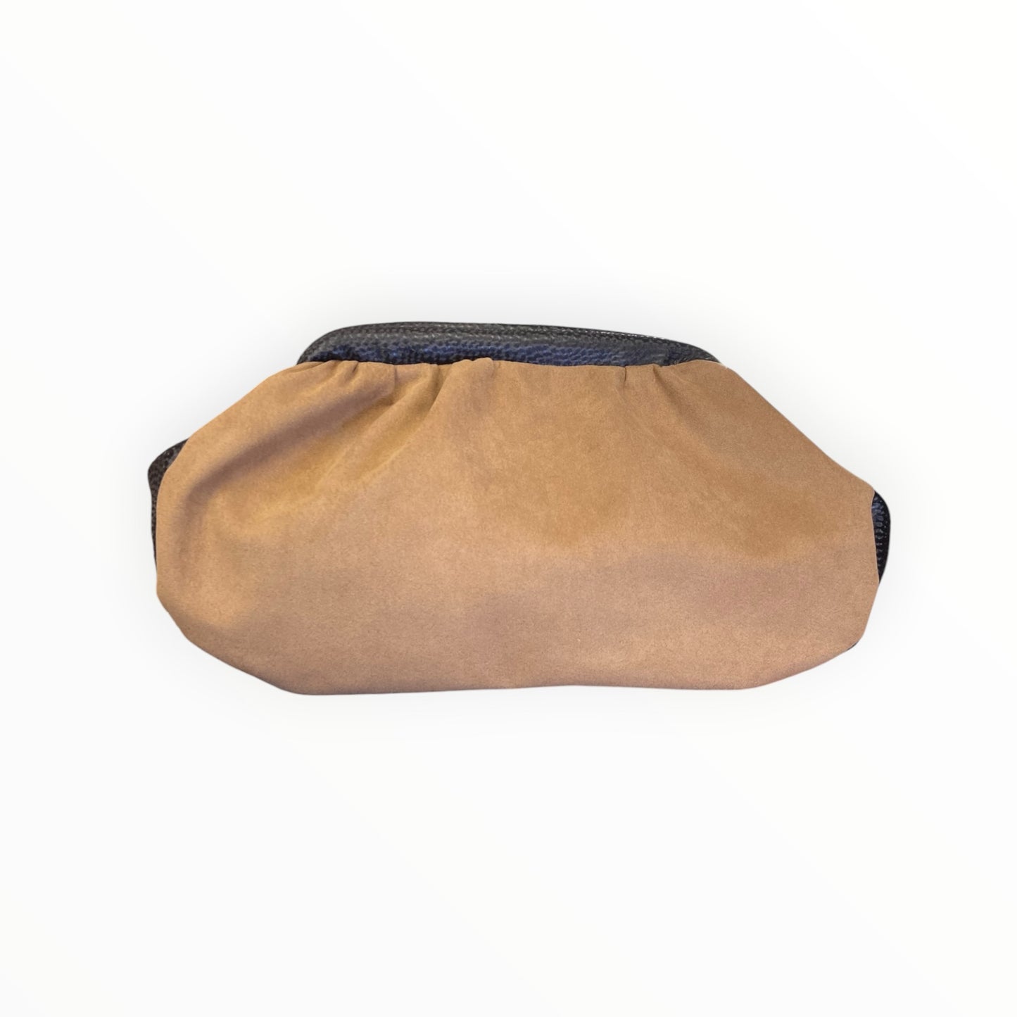 Borsa Fluffy in Alcantara e Pelle Diamantata | Tooitaly