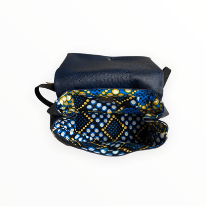 Miura Maxi borsa blu con forma modulabile