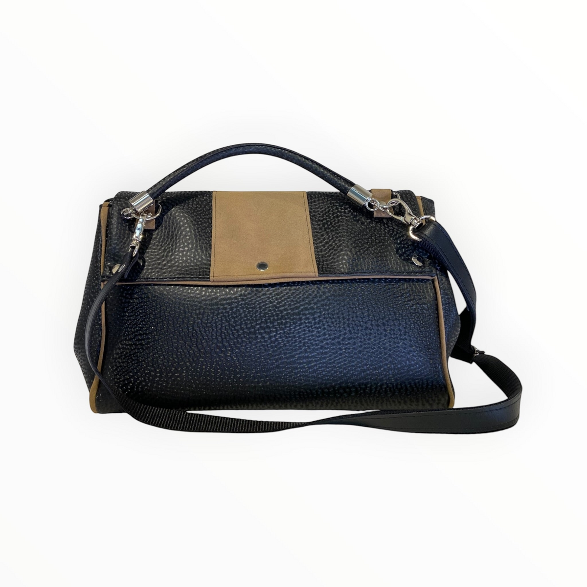 Borsa nera e sabbia Made in Italy TOOitaly