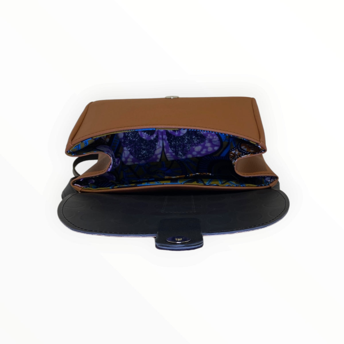 Miura Mini borsa cuoio interno con fodera in cotone e tasca