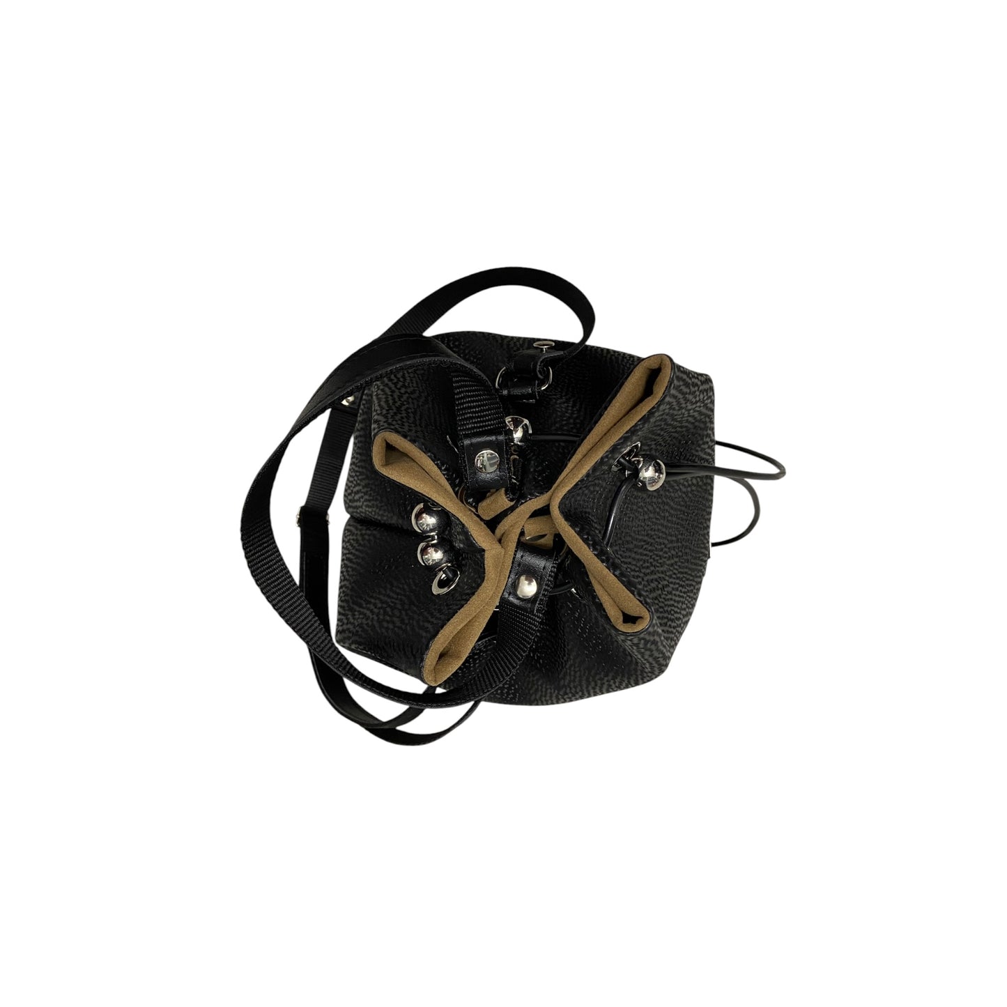 Borsa Secchiello Diamantata in Pelle Artificiale | Tooitaly)