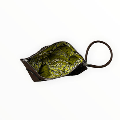 Interno Pochette Maxi TOOitaly con fodera in cotone africano