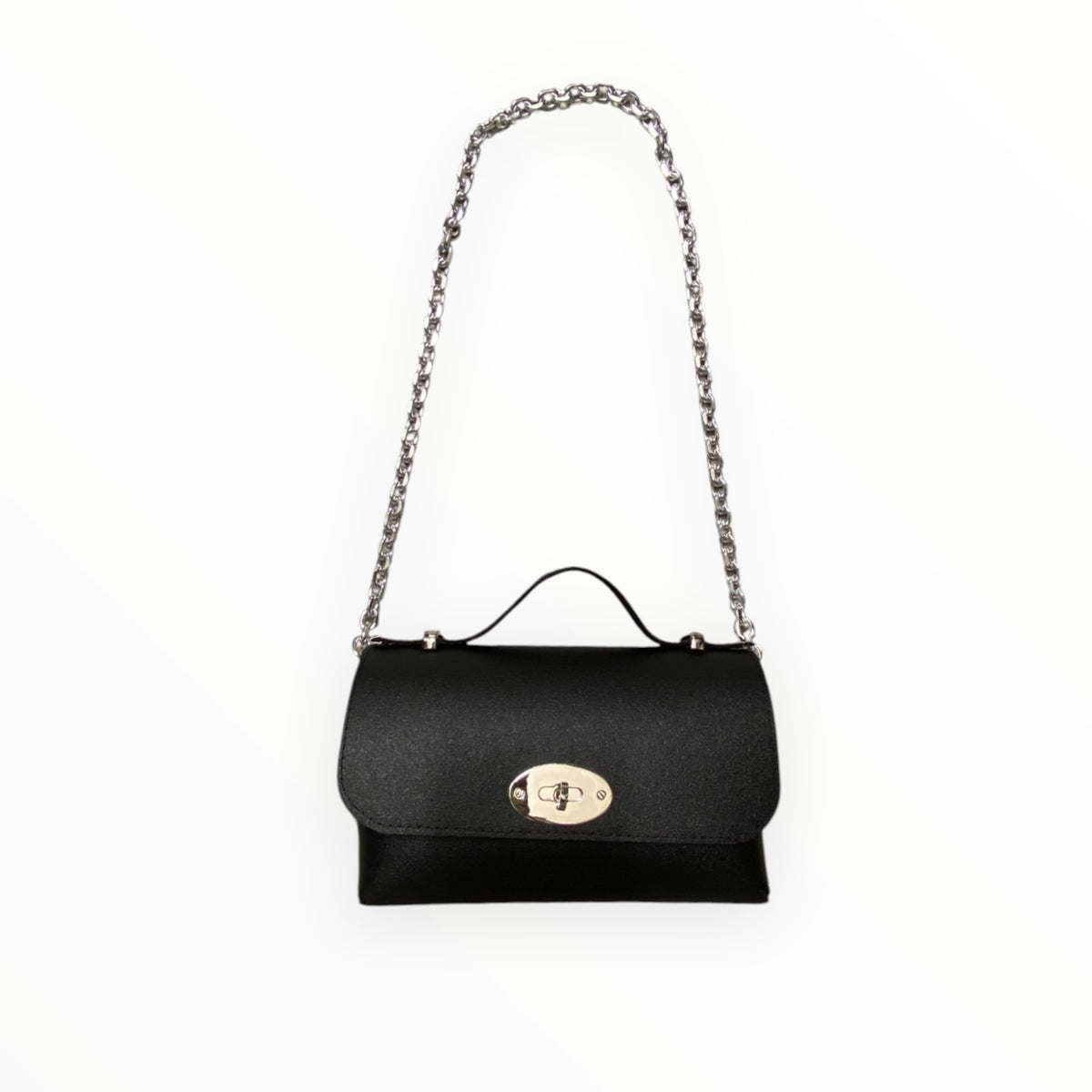 Baguette Mini TOOitaly in PVC satinato nero