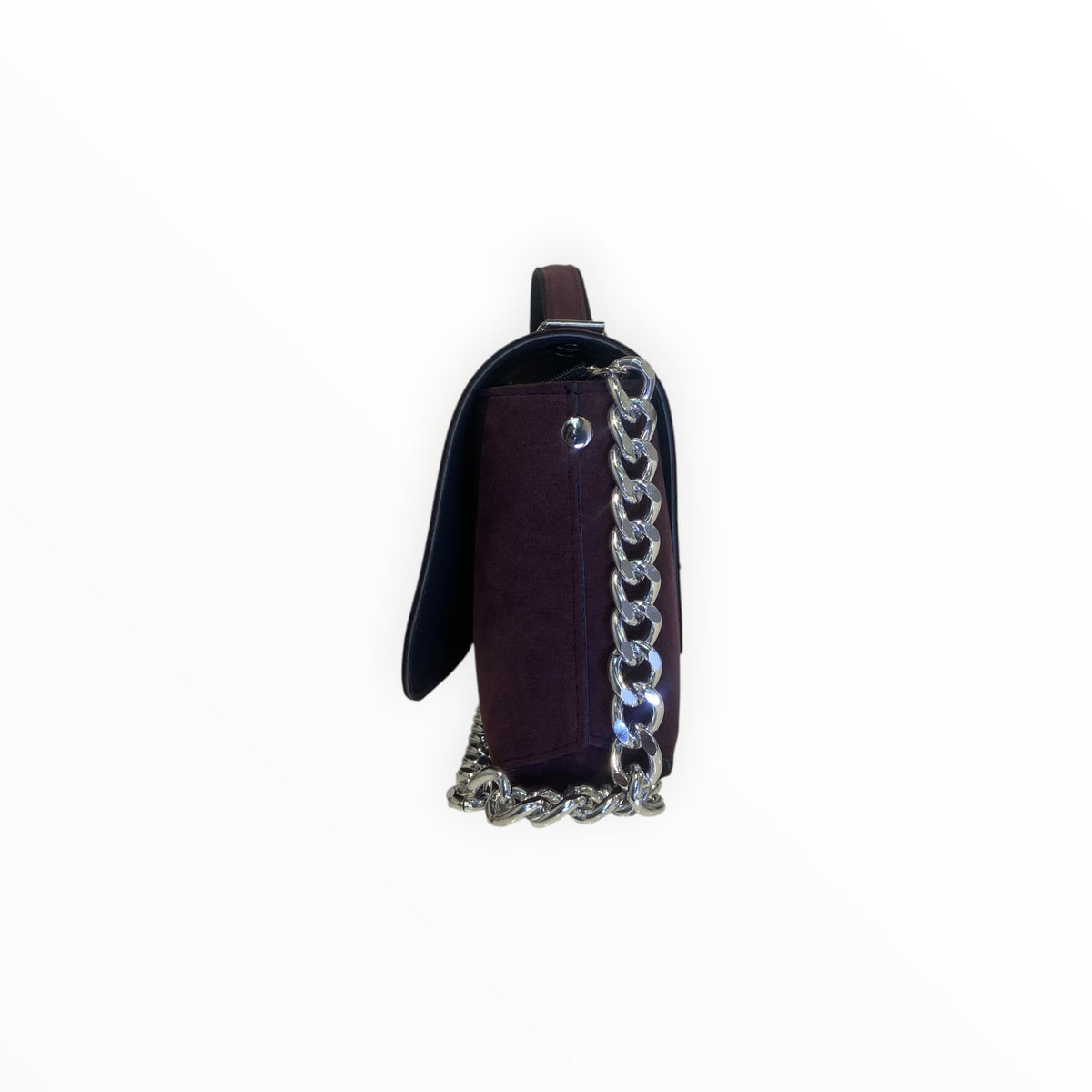 Baguette Maxi bordeaux laterale