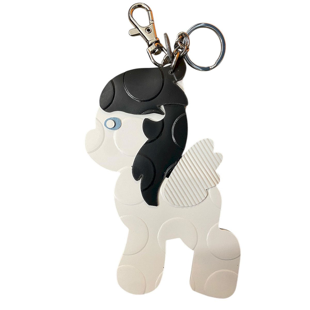Charm per borsa Pegaso bianco - Portachiavi