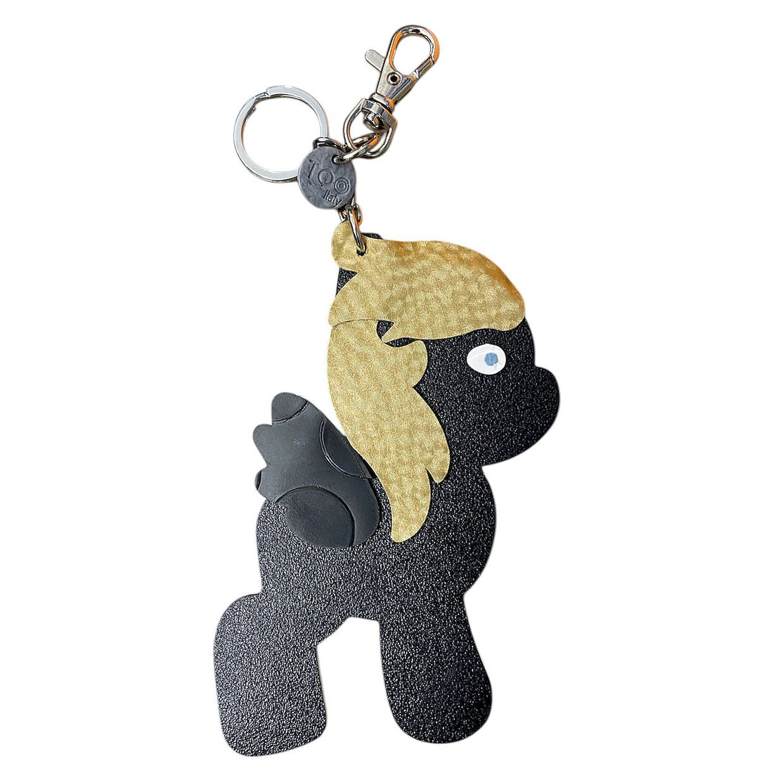 Charm per borsa Pegaso nero oro - Portachiavi