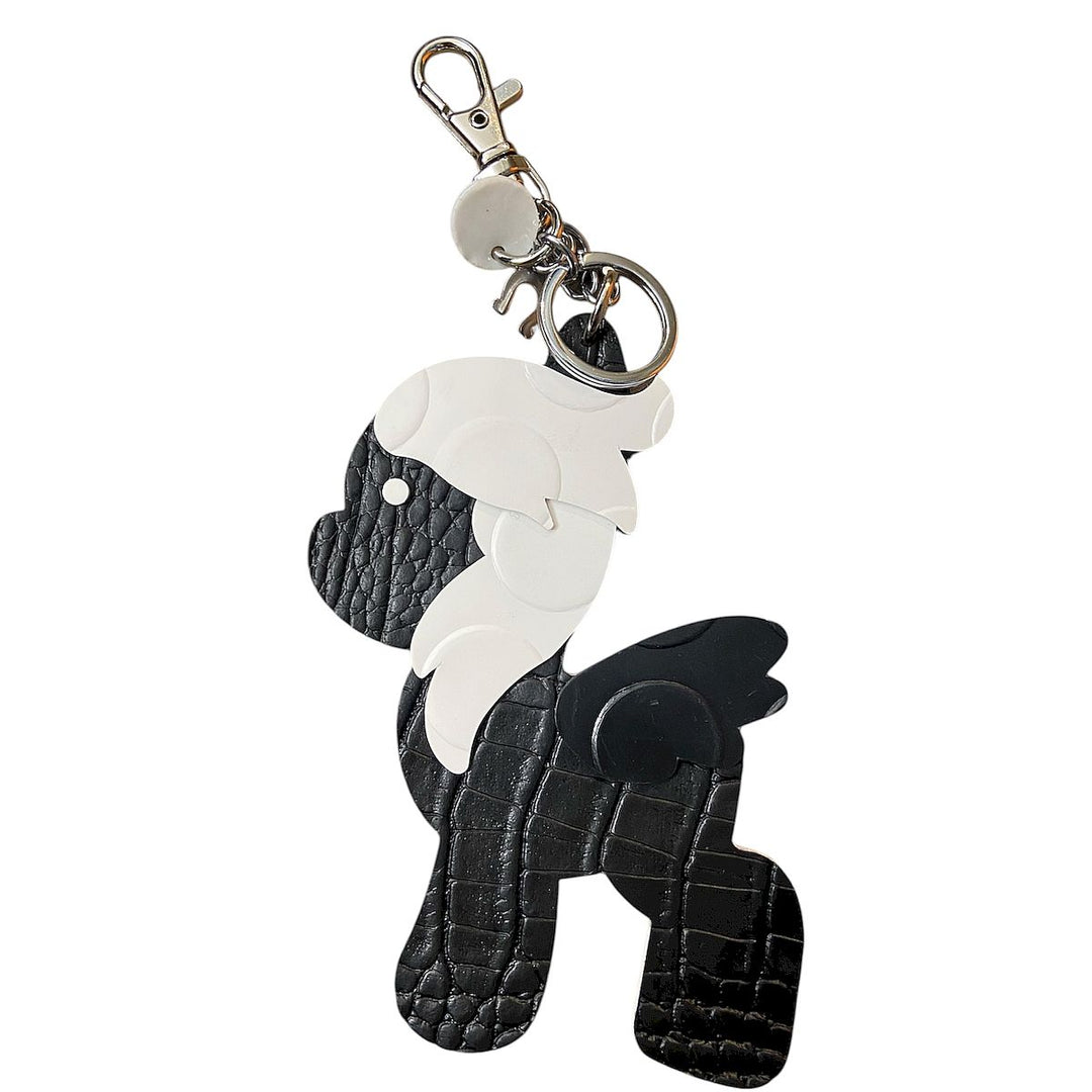 Charm per borsa Pegaso Nero - Portachiavi