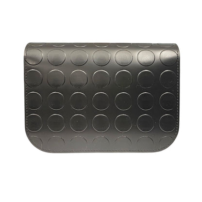 Chicca Maxi TOOitaly: Messenger Bag artigianale Made in Italy compatta in PVC bullonato con tracolla e dettagli in resina