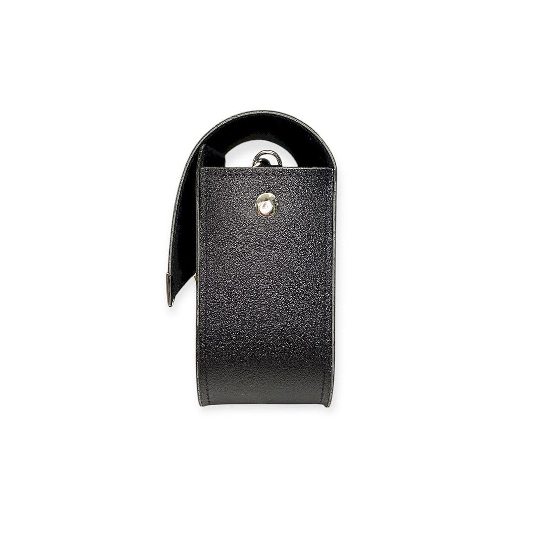 Chicca Maxi TOOitaly: Messenger Bag artigianale Made in Italy compatta in PVC satinato con tracolla e dettagli in resina
