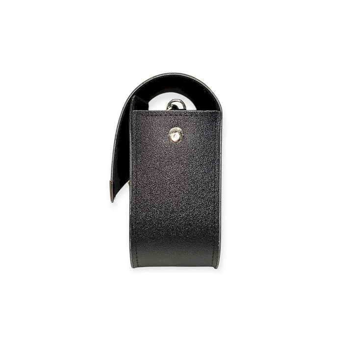 Chicca Maxi TOOitaly: Messenger Bag artigianale Made in Italy compatta in PVC satinato con tracolla e dettagli in resina