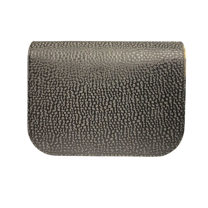 Chicca Maxi TOOitaly: Messenger Bag artigianale Made in Italy compatta in pelle artificiale con tracolla e dettagli in resina