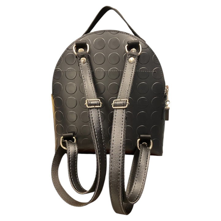 Minion - Zainetto rigido in PVC e pelle artificiale certificata Vegan