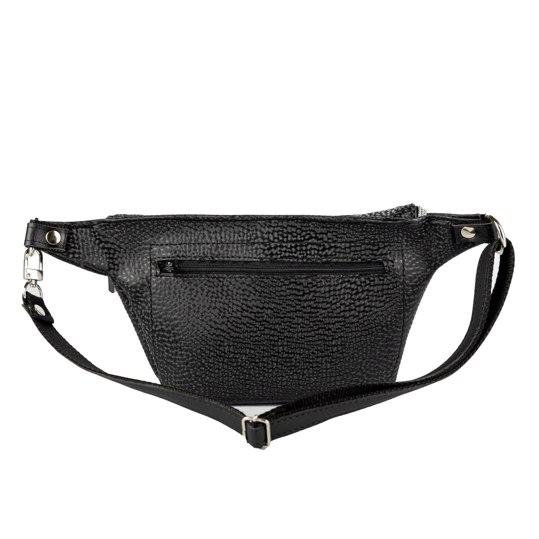 Marsupio Vegan Nero Diamantato - Marsupio