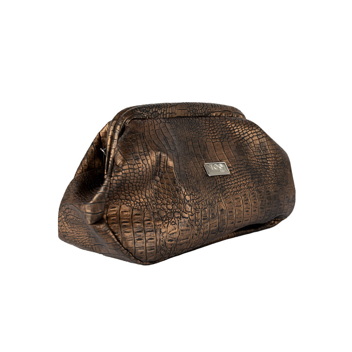 Pochette Morbida Fluffy Cocco Bronzo - Fluffy