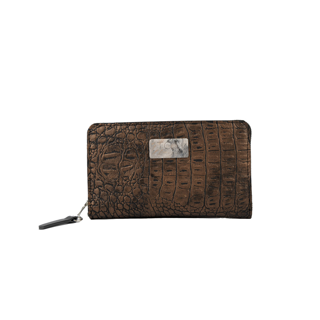 Portafoglio Vegan Mini Cocco Bronzo - Portafogli
