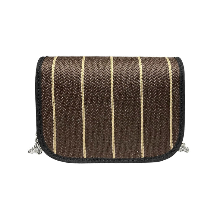 Chicca Maxi TOOitaly: Messenger Bag artigianale Made in Italy compatta in PVC e Alcantara con tracolla