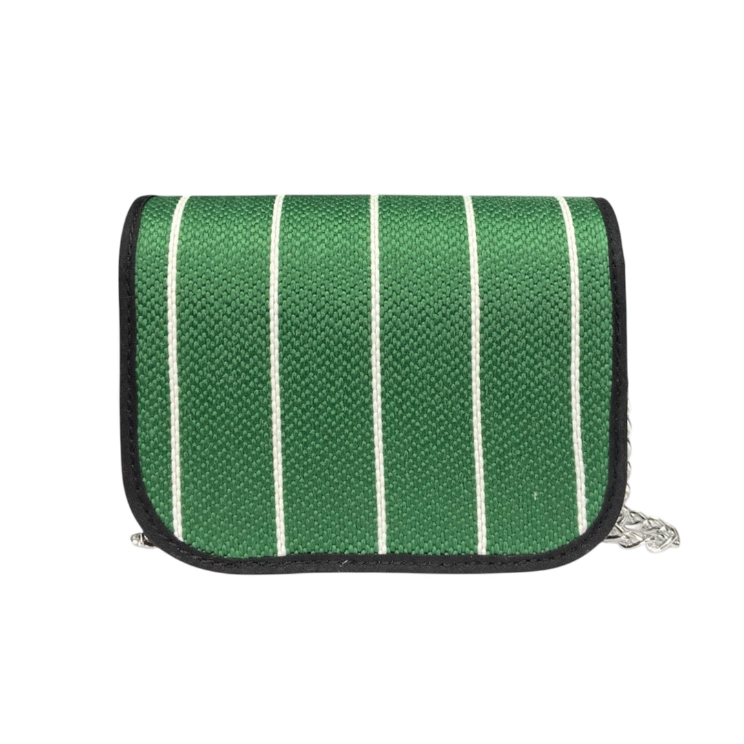 Chicca Maxi TOOitaly: Messenger Bag artigianale Made in Italy compatta in PVC e Alcantara con tracolla