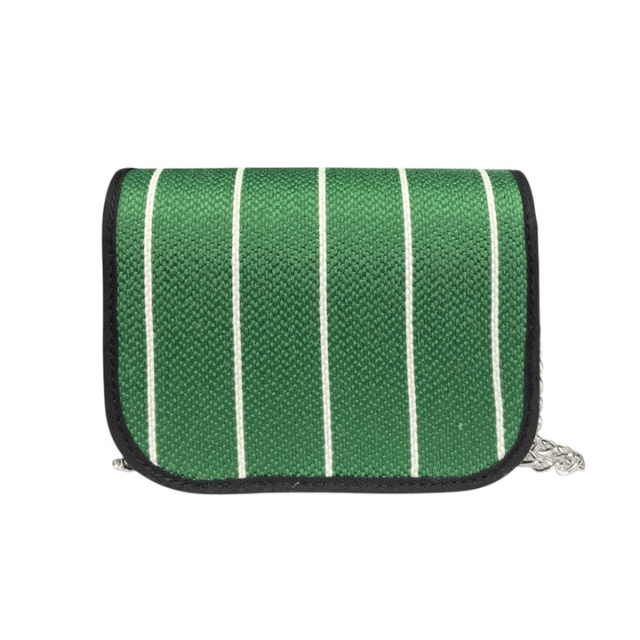 Chicca Maxi TOOitaly: Messenger Bag artigianale Made in Italy compatta in PVC e Alcantara con tracolla