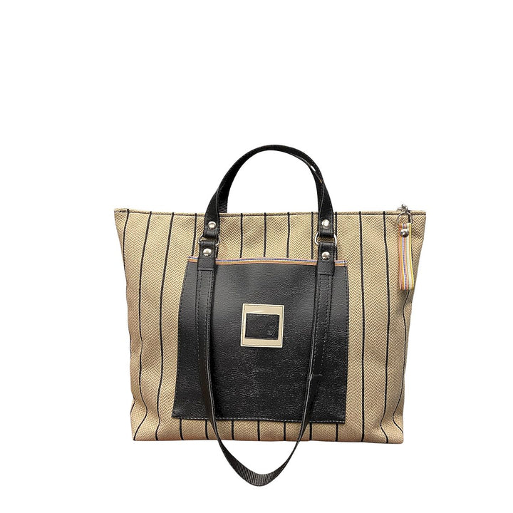 Shopper dallo stile contemporaneo, spaziosa e perfetta per ogni occasione, con un'anima eco-friendly