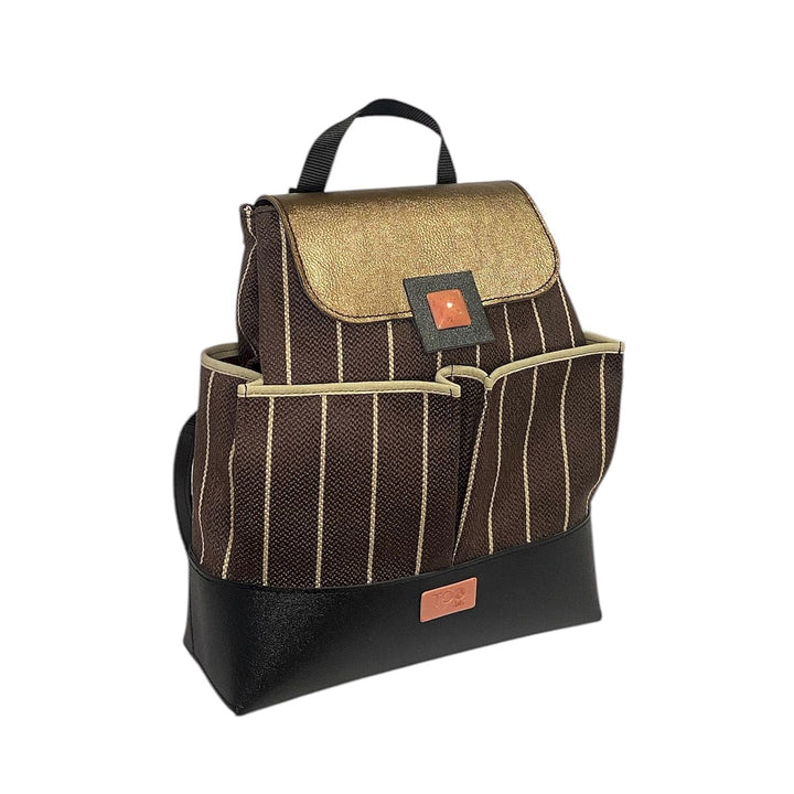 Tre Terzi Tasche, lo zaino donna firmato TOOitaly, perfetto per chi ama distinguersi con stile senza rinunciare alla funzionalità