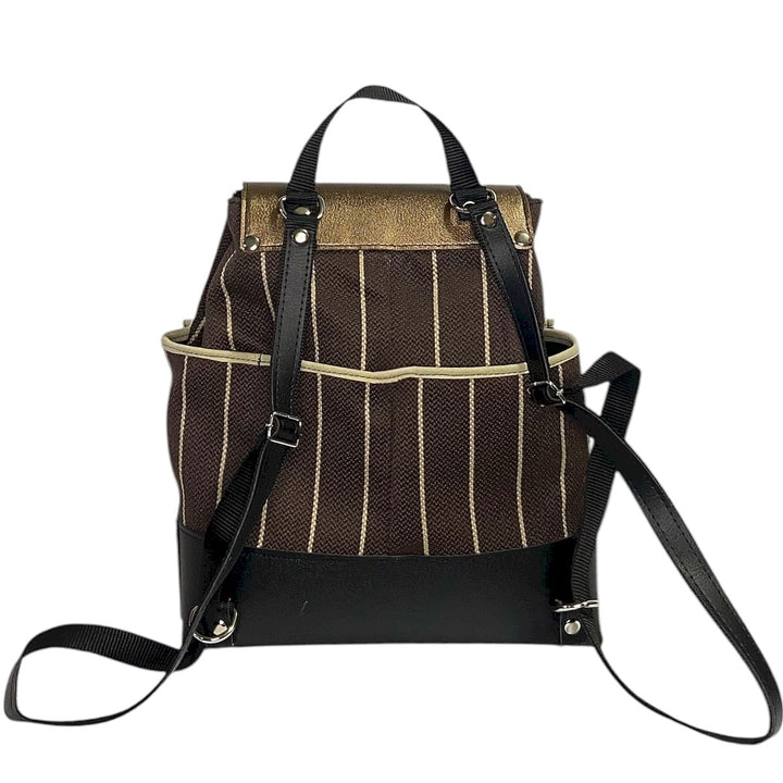 Tre Terzi Tasche, lo zaino donna firmato TOOitaly, perfetto per chi ama distinguersi con stile senza rinunciare alla funzionalità