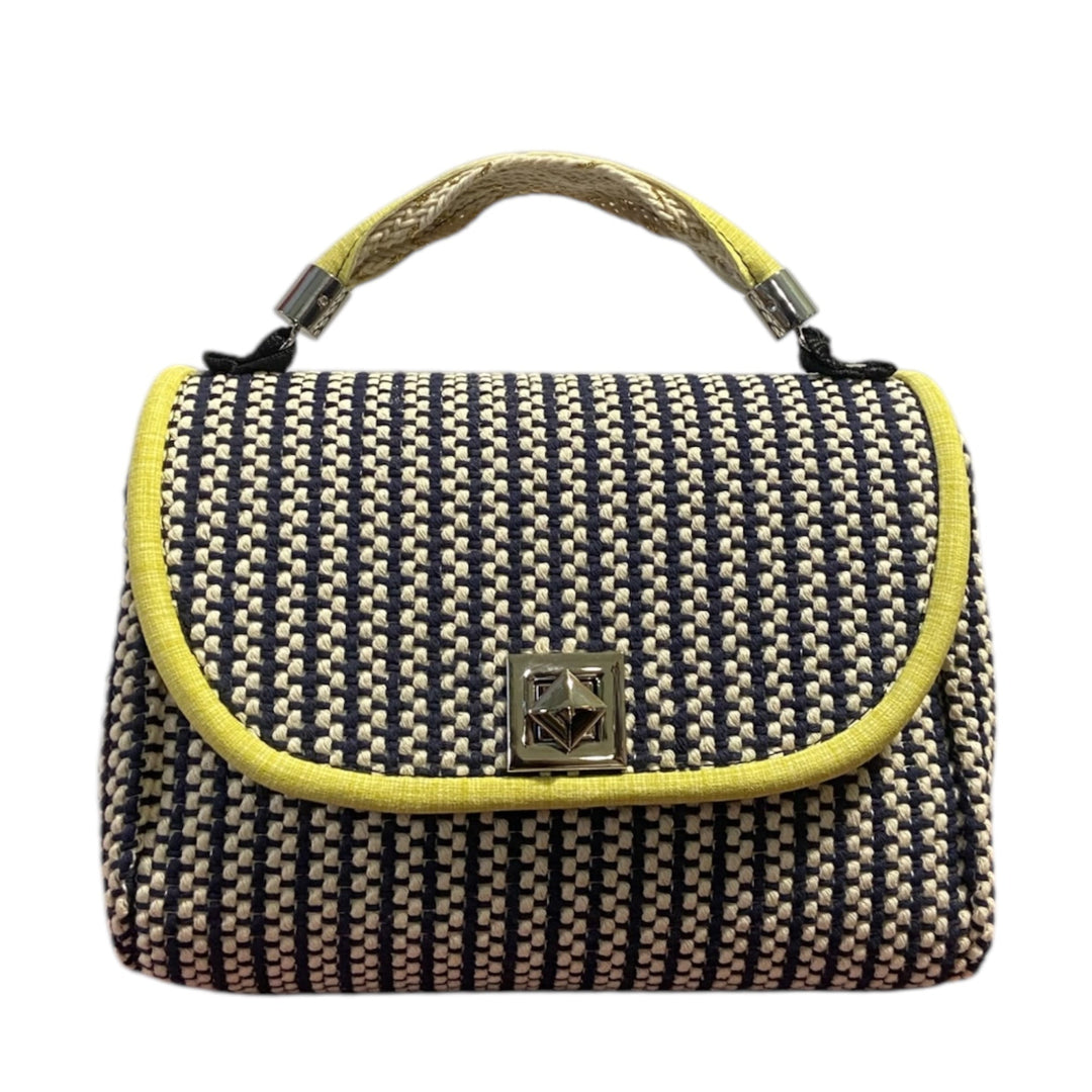 La Miura Mini di TOOitaly, la borsa donna a tracolla in tessuti di alta tappezzeria e alcantara, un mix perfetto di eleganza, sostenibilità e praticità