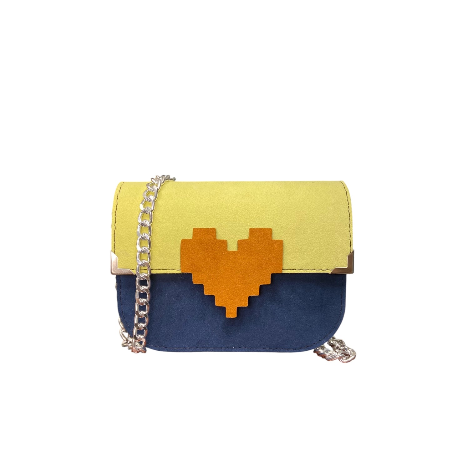 Chicca Mini Blu Oceano, borsa sostenibile compatta che esprime profondità, energia e stile contemporaneo