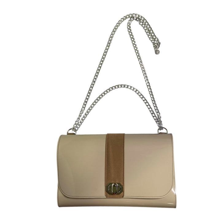 Clutch Maxi Beige & Cuoio – Borsa Elegante TOOitaly