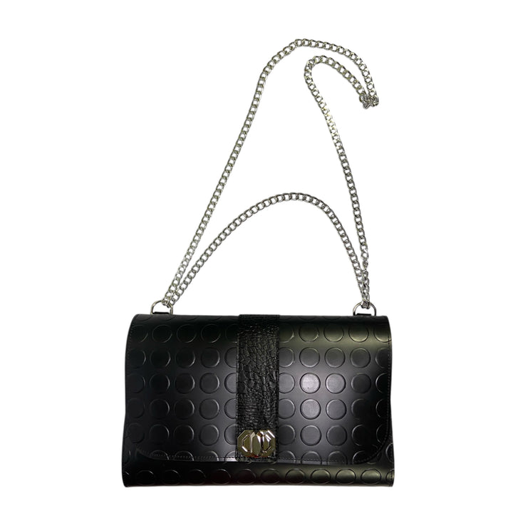 Clutch Maxi Black Texture – Borsa Elegante TOOitaly