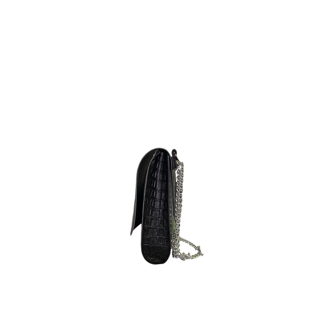 Clutch Maxi Black Texture – Borsa Elegante TOOitaly