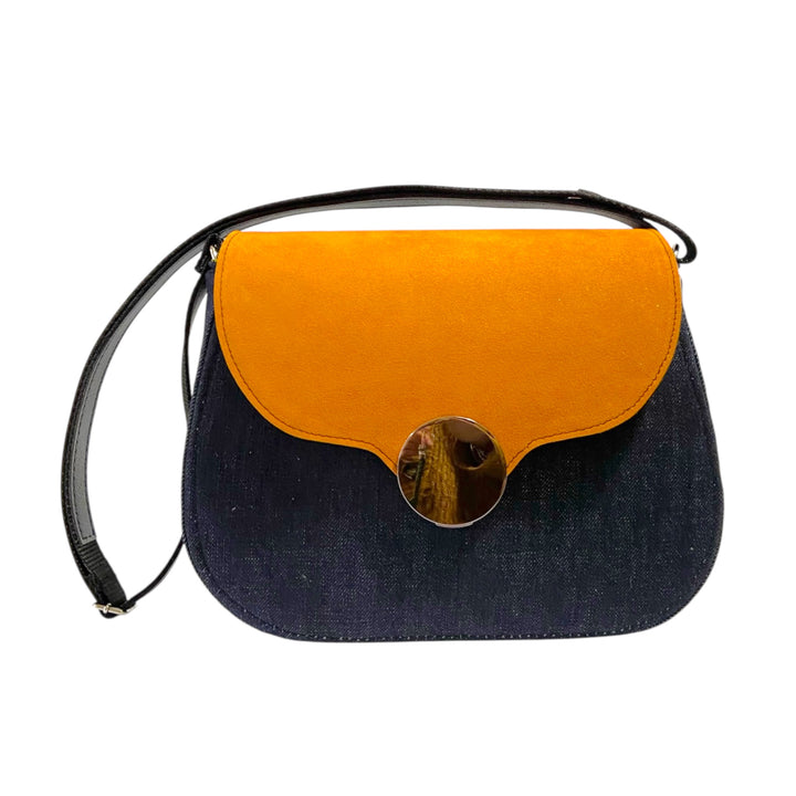 Everyday Jeans con Pattina in Alcantara Senape – TOOitaly