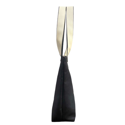 Shopper Blu Notte jeans con Manici in Alcantara – TOOitaly